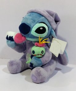  Peluche  Douce Stitch  en Pyjama  Peluche  Bleu de 26 CM 