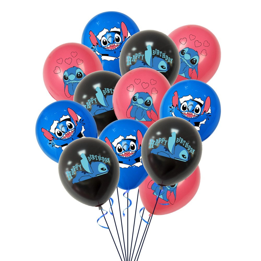 Deco Anniversaire Stitch Ballon De Baudruche Deco De Gateau