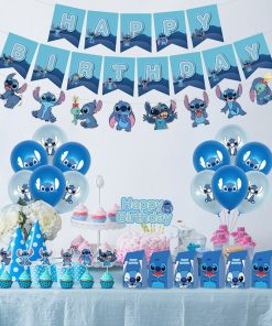 Acheter Kit Anniversaire Theme Lilo Et Stitch Decoration Joyeux Anniversaire